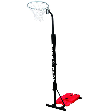 |SureShotEasiDualBasketballandNetballSystemneta|